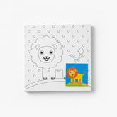 Kids Canvas Painting Kit Lion