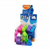 Triangle Rubber Pencil Sharpener Set