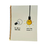 Notebook “An IDEA in YOUR HEAD".
"WHEN YOU SHARE IT"