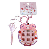 Cartoon Magnetic Drawing Board Keychain