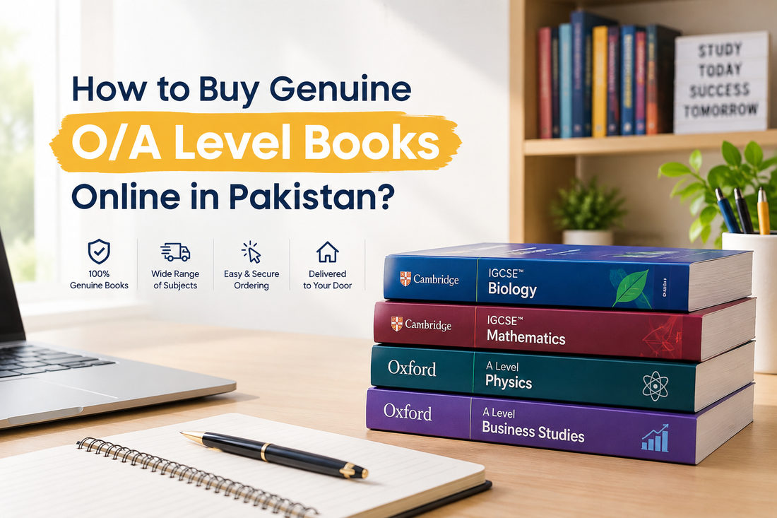 How to Buy Genuine O/A Level Books Online in Pakistan?