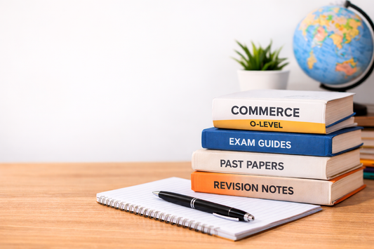 Where to Buy Commerce O-Level Exam Guides Online in Pakistan