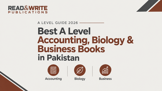 Best A Level Accounting, Biology & Business Books in Pakistan (2026 Guide)