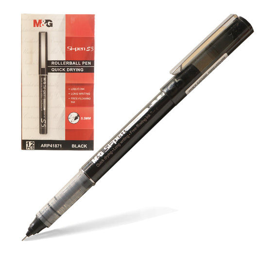 M&GS5 Roller Ball Pen Black