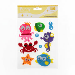 sea creature 3D stickers