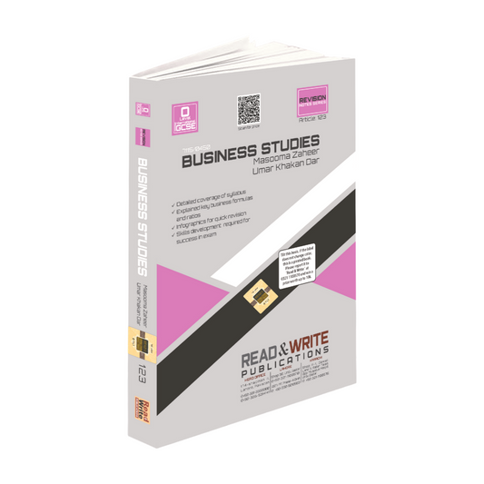 123 Business Studies 7115/0450 O-Level/IGCSE  Revision Notes