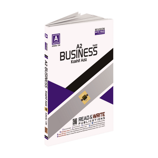 134 Business 9606 A2 Level Revision Notes