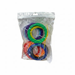 multicolor 3D pen filament refill pack.
10-piece sets.
