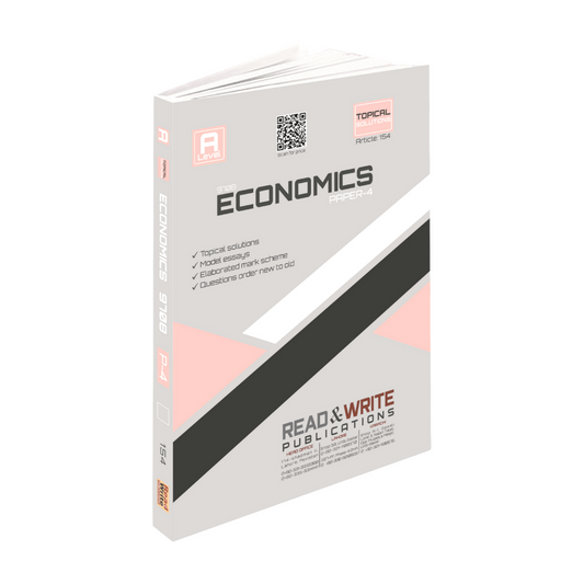 154 Economics A-Level Paper 4 Topical Solutions
