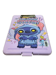 A4 clipboard "Hello Stitch"
