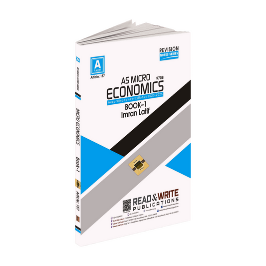 157 Micro Economics AS Level Revision Notes Series Book 1