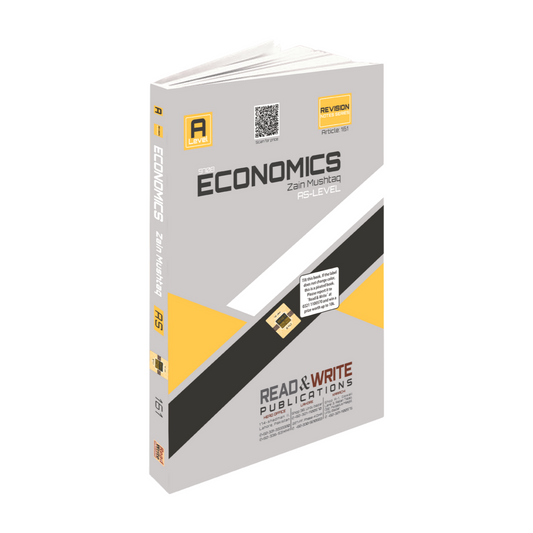 161 Economics As Level 9708 Revision Notes Series
