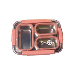 Smile Lunch Box Pink