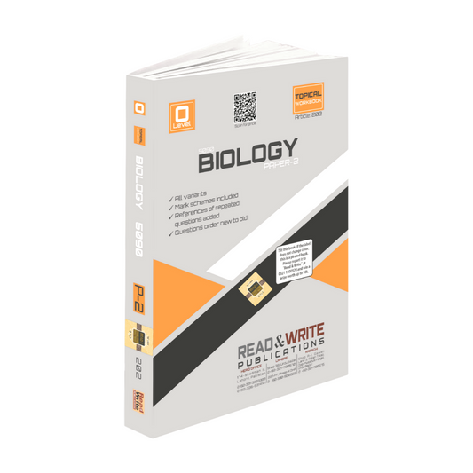 Biology O-Level Paper 2 Workbook 