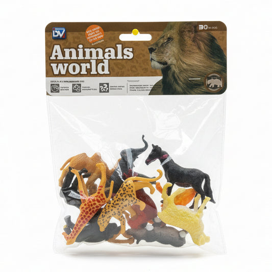 Wild small Animal Jungle Toys For Kids/School Projects
