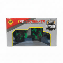 remote-controlled off-road truck with  "spray" function for smoke effects