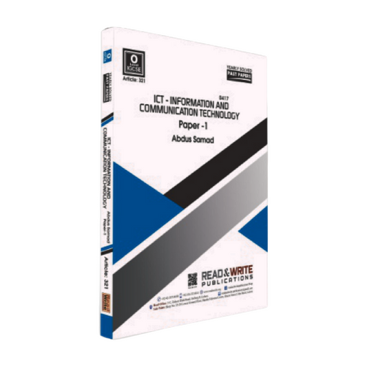 321 ICT-Information & Communication Technology 0417 O Level/IGCSE Paper-1 Yearly Solved Past Papers