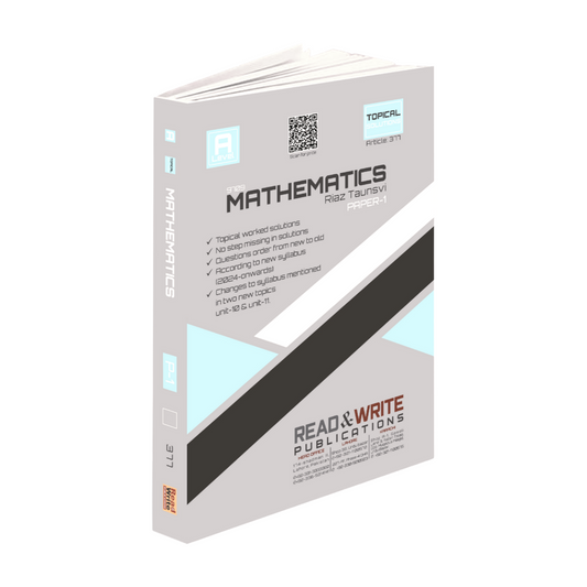 377 Mathematics 9709 A Level Paper-1 Topical Worked Solutions (Solved Past Papers)