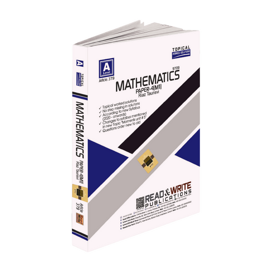 379 Mathematics 9709 A Level Paper-4 (M1) Topical Worked Solutions