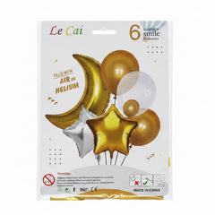 Le Cai foil balloon set pack of 6