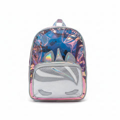 LUOZZY Kids Backpack Unicorn Backpack Girls Schoolbag Clear Purse Casual Daypack Satchel Travel Shoulder Bag