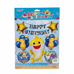 dinosaur-themed balloon garland kit for birthday