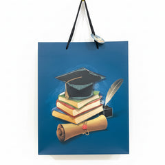 graduation-themed gift bag