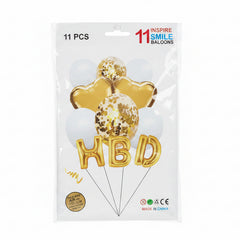 Happy Birthday Balloon Set 11 Pcs