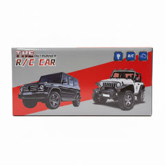 remote-controlled off-road truck with  "spray" function for smoke effects