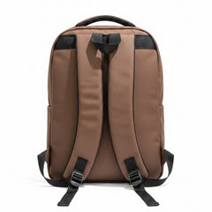 brown laptop backpack