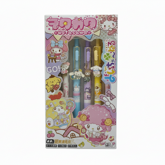 Sanrio Character Theme Gel Pens 