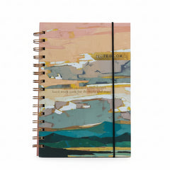 Hardcover Notebook Mountains - 80 Sheets