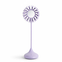 flower-shaped rechargeable LED desk lamp