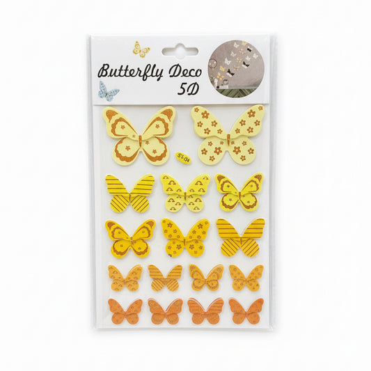 5D DIY butterfly stickers