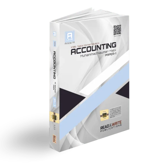 111 Accounting AS-Level MCQ’s Paper-1 Topical/Yearly 2025