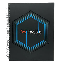 Notebook “I’m possible impossible dose not exist in my life”