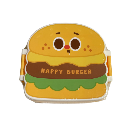 Happy Burger Lunch Box