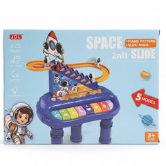 Space 2in1 Slide Penguin Ladder with Piano