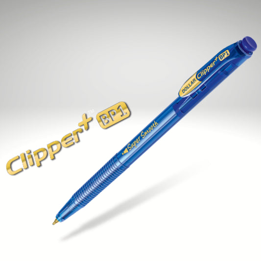 Dollar Clipper Blue Pen 