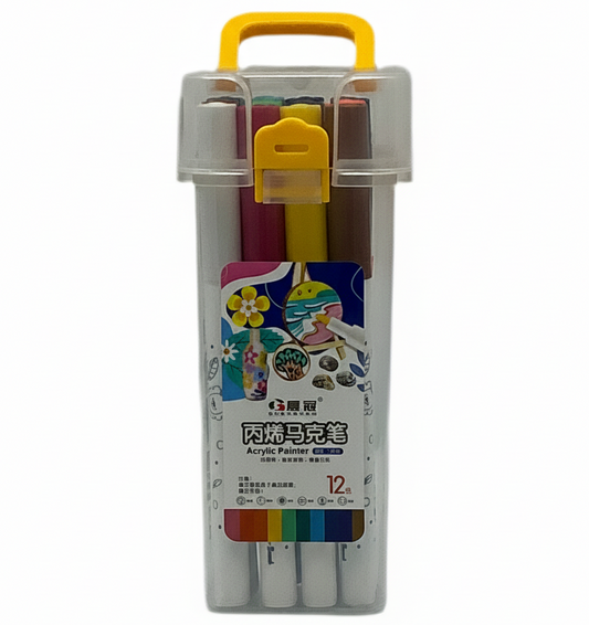 Acrylic Painter 12 Color Set