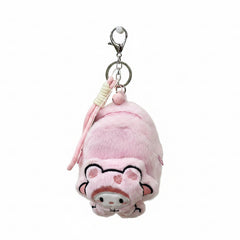 Sanrio character plush keychain