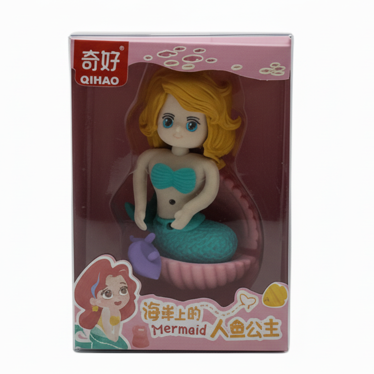 Qihao Mermaid Eraser
