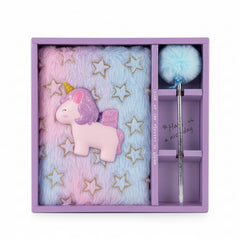 unicorn-themed journal notebook set