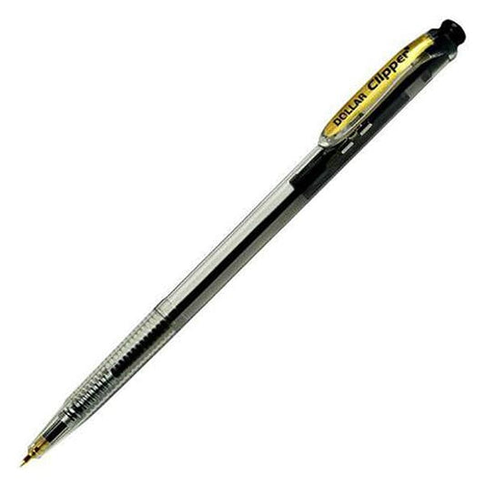 Dollar Clipper Black Pen