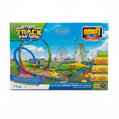 Stunt Track Paradise" toy train set