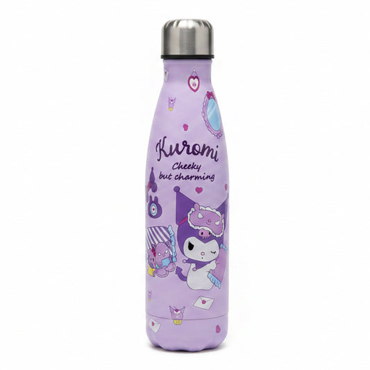 Sanrio Kuromi stainless steel water bottle