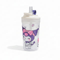 Sanrio Kuromi branded plastic water bottle