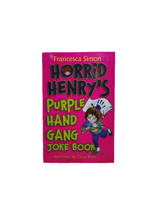 Horrid Henry's purple hand gang joke book