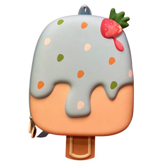 3D Ice Cream Hard Case Backpack for kids