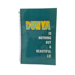 Register “dunya is nothing but a beautiful lie”